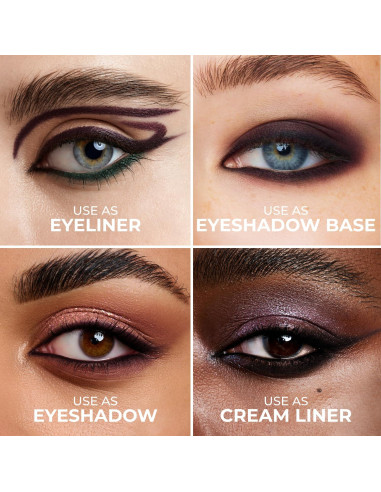 Delineador en Gel LAMEL 402 Marrón Profundo Impermeable