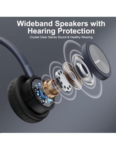 Auricular de Teléfono Emaiker Un Oído con Cable RJ9 para Cisco