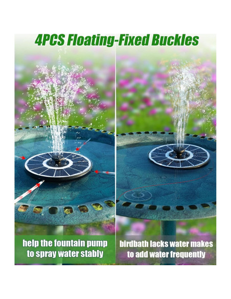 Fuente Solar SZMP 3.5W con Batería 2000 y 7 Boquillas