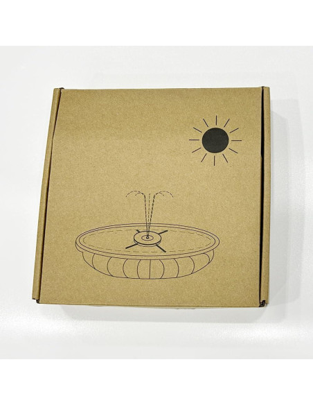 Fuente Solar SZMP 3.5W con Batería 2000 y 7 Boquillas