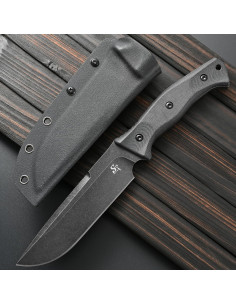 Cuchillo de hoja fija Sitivien ST22 de acero 154CM y mango Micarta 2