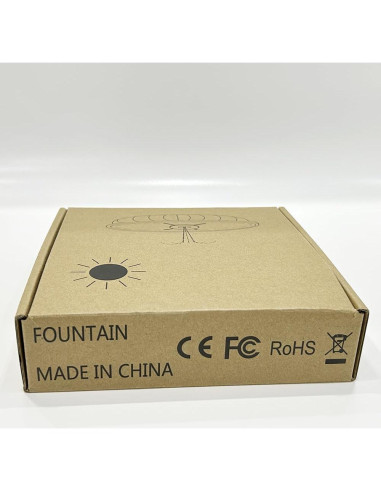 Fuente Solar SZMP 3.5W con Batería 2000 y 7 Boquillas