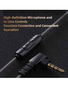 Auriculares Gaming QKZ ENZO In Ear con Micrófono 11mm 2