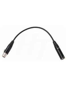 Cable Adaptador de Audio Shure TA4M a AKG TA3F 15cm
