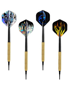 Juego de Dardos Punta Suave Accmor 12 Pcs con 36 Puntas Repuesto 2