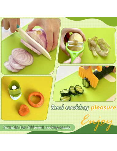 Conjunto de cuchillos para niños Chanking 13 piezas seguro