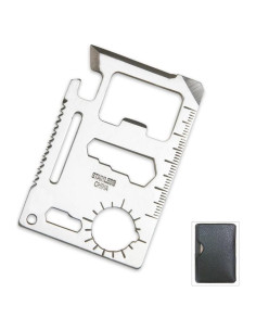 Herramienta de Supervivencia 11 en 1 GTI Acero Inoxidable