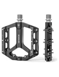 Pedales de Bicicleta GEWAGE Planos Antideslizantes 100x121.5mm