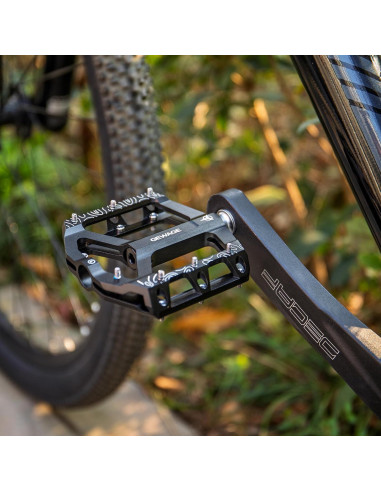 Pedales de Bicicleta GEWAGE Planos Antideslizantes 100x121.5mm