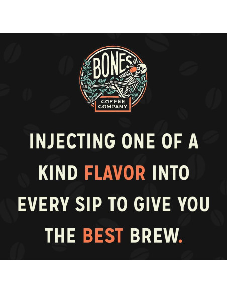 Café Descafeinado S'mores Bones Coffee 340g Grano Entero