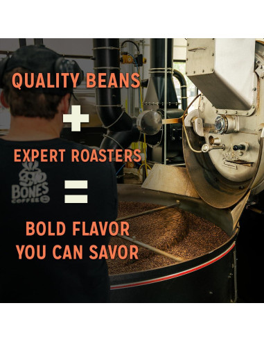 Café Descafeinado S'mores Bones Coffee 340g Grano Entero