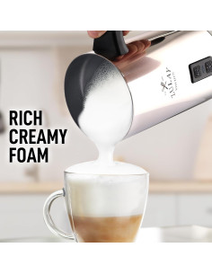 Espumador y Calentador de Leche Zulay AeroFroth 4-en-1 2