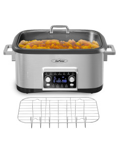 Olla de Cocción Lenta Programable SUNVIVI 8 Cuartos 12 en 1