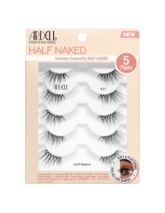 Pestañas Postizas Ardell Half Naked 421 - 5 Pares, Ojo de Gato
