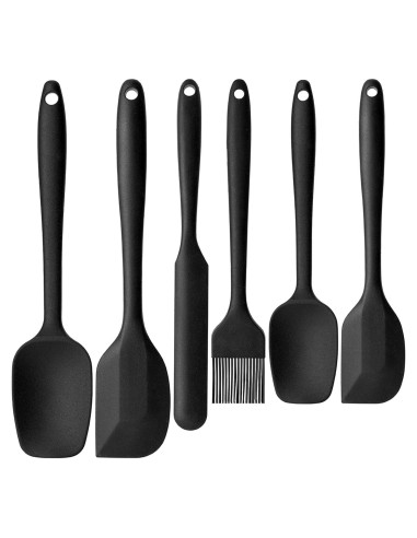 Conjunto de Espátulas de Silicona HANSGO 6PCS Grado Alimenticio