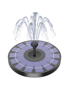 Bomba de Fuente Solar AISITIN 2.5W para Baño de Aves
