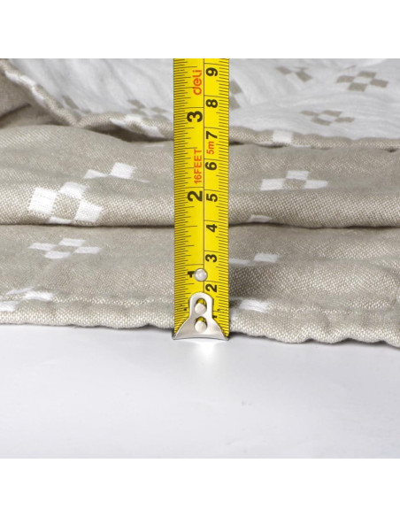 Manta de Muselina 100% Algodón SHSYCER Reina Camello 198x229cm