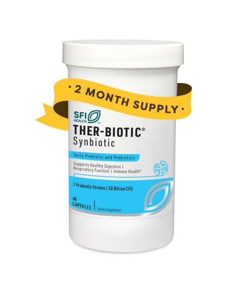 Klaire Labs SFI Health Probioticos y Prebioticos 60 Caps