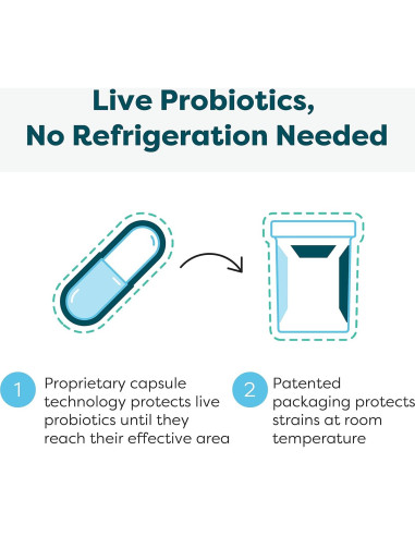Klaire Labs SFI Health Probioticos y Prebioticos 60 Caps