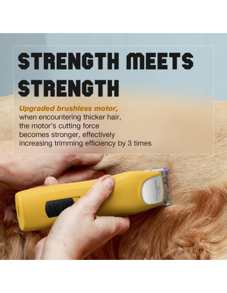 Cortadora de Pelo Inalámbrica FuzzyFix PC615YX 2 Velocidades Cortadora de Pelo Inalámbrica FuzzyFix PC615YX 2 Velocidades