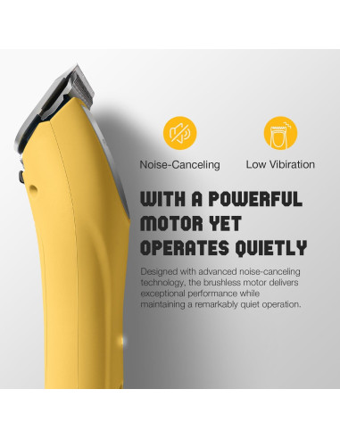 Cortadora de Pelo Inalámbrica FuzzyFix PC615YX 2 Velocidades