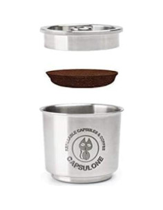 Cápsula de Café Reutilizable Capsulone para Illy X1 X7 X9 2