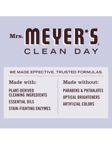 Detergente Líquido para Ropa Mrs. Meyer's 1.89 L Lavanda