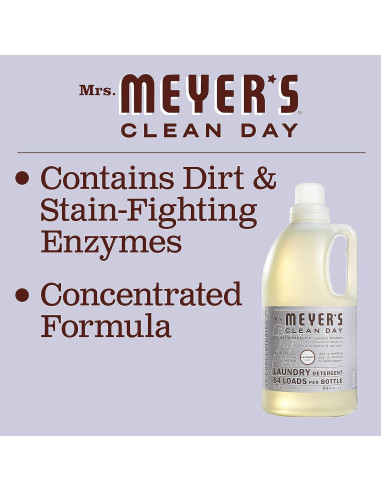 Detergente Líquido para Ropa Mrs. Meyer's 1.89 L Lavanda
