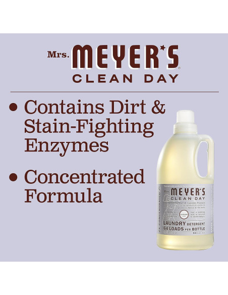 Detergente Líquido para Ropa Mrs. Meyer's 1.89 L Lavanda