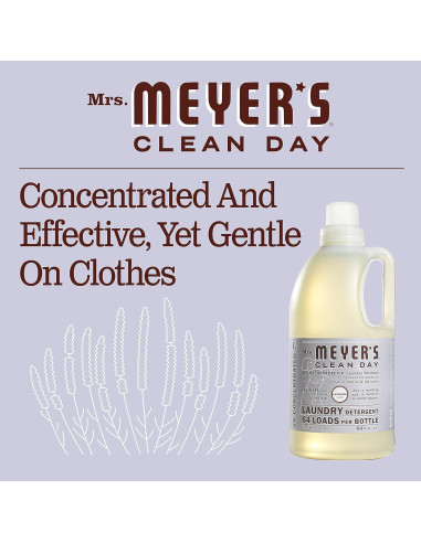 Detergente Líquido para Ropa Mrs. Meyer's 1.89 L Lavanda