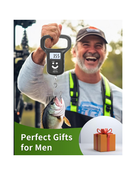 Balanza de Pesca Digital Kaifeng M01-01, 49.9 kg, USB-C, Negro