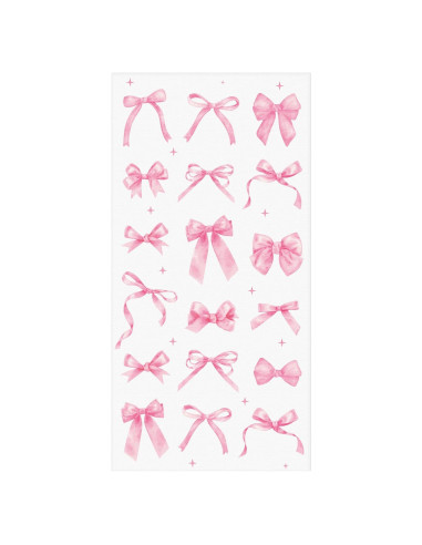 Toalla de Playa R HORSE Rosa con Lazo 76.2 x 152.4 cm Microfibra