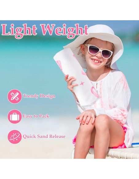 Toalla de Playa R HORSE Rosa con Lazo 76.2 x 152.4 cm Microfibra