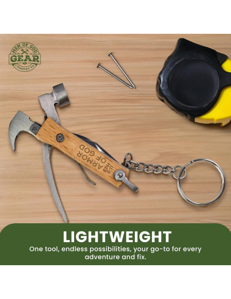 Llave de Multiherramienta 5-en-1 Logos Trading Post - Herramienta Cristiana