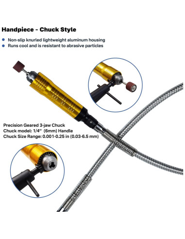 Amoladora Rotativa 780W CTISMICE con Eje Flexible y 105 Accesorios