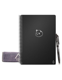 Planificador Reutilizable Panda Rocketbook Ejecutivo Negro 15.2x22.4