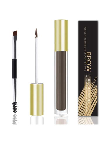 Gel para Cejas Caunmy 5g Marrón Negro Impermeable 72h