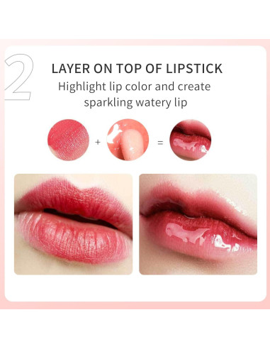 Aceite Labial Voluminizador 3 Colores Loobexery 105g