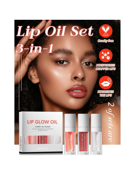 Aceite Labial Voluminizador 3 Colores Loobexery 105g Aceite Labial Voluminizador 3 Colores Loobexery 105g