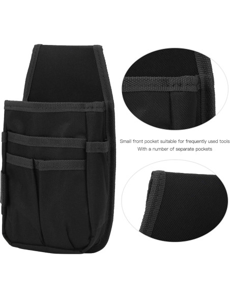 Bolsa de Cintura Pequeña Alomejor para Herramientas - 3 Bolsillos