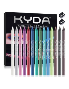 Conjunto de Lápices de Eyeliner 14 Colores Ownest Profesional