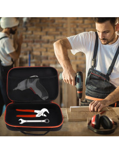 Bolsa de Herramientas Yaogohua Mochila Almacenamiento 32x22x7cm 2