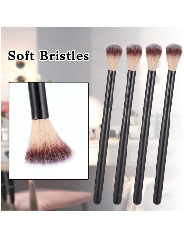 Set de 4 Brochas de Sombra de Ojos QfwdfcTrenz 12 cm