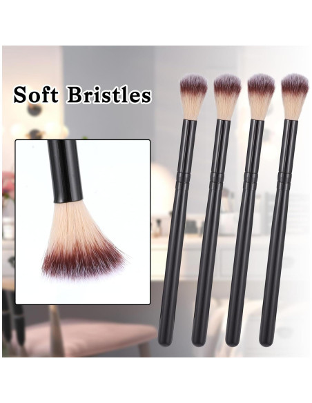 Set de 4 Brochas de Sombra de Ojos QfwdfcTrenz 12 cm