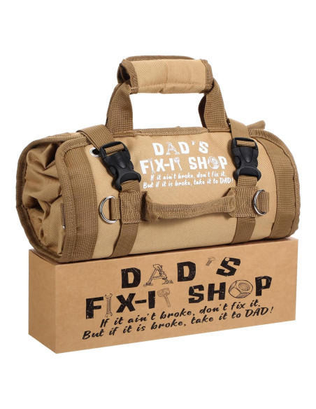 Bolsa de Herramientas Enrollable Hillban Caqui 35x11cm