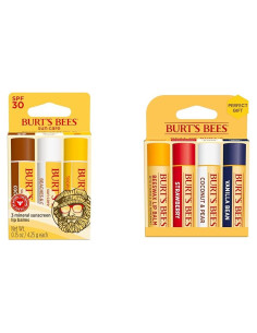 Set de Balsamos Labiales Burt's Bees SPF 30 - 7 Tubos Sabores