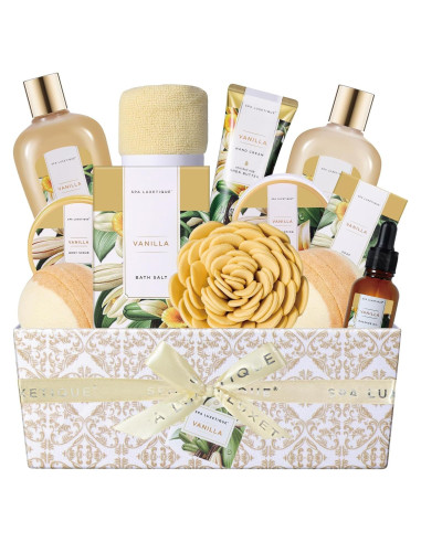 Set de Regalo de Spa Luxetique Vainilla 12 Piezas