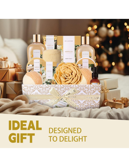 Set de Regalo de Spa Luxetique Vainilla 12 Piezas