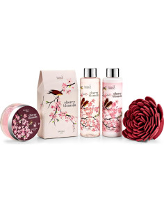 Set de Regalo de Baño Freida y Joe - 6 Piezas Flor de Cerezo 2