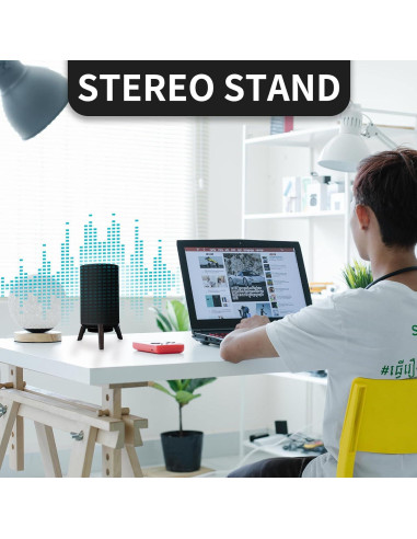 Soporte de Altavoz de Madera Shinar para Sonos Era 100 - Negro